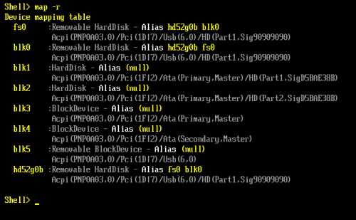 Убрать shell. EFI Shell Version 2.70. EFI Shell. EFI Shell Mode. EFI Shell Version 2.70 на новом ноутбуке.