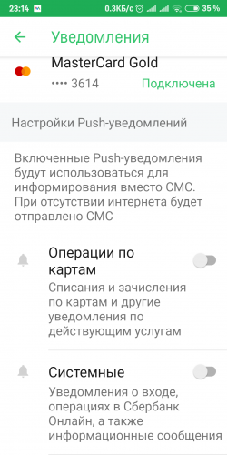 Пуш Уведомления Сбербанк Цена