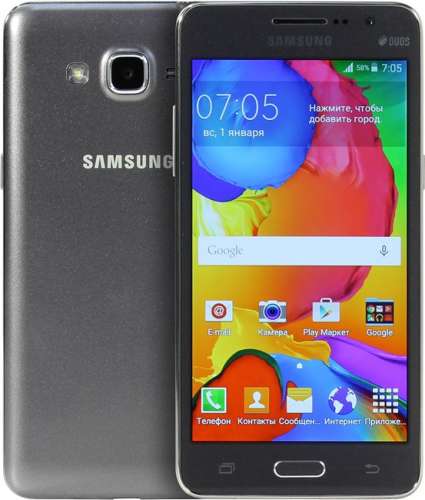 Тачскрин (сенсор) для Samsung Galaxy Grand Prime (G530H) (черный)